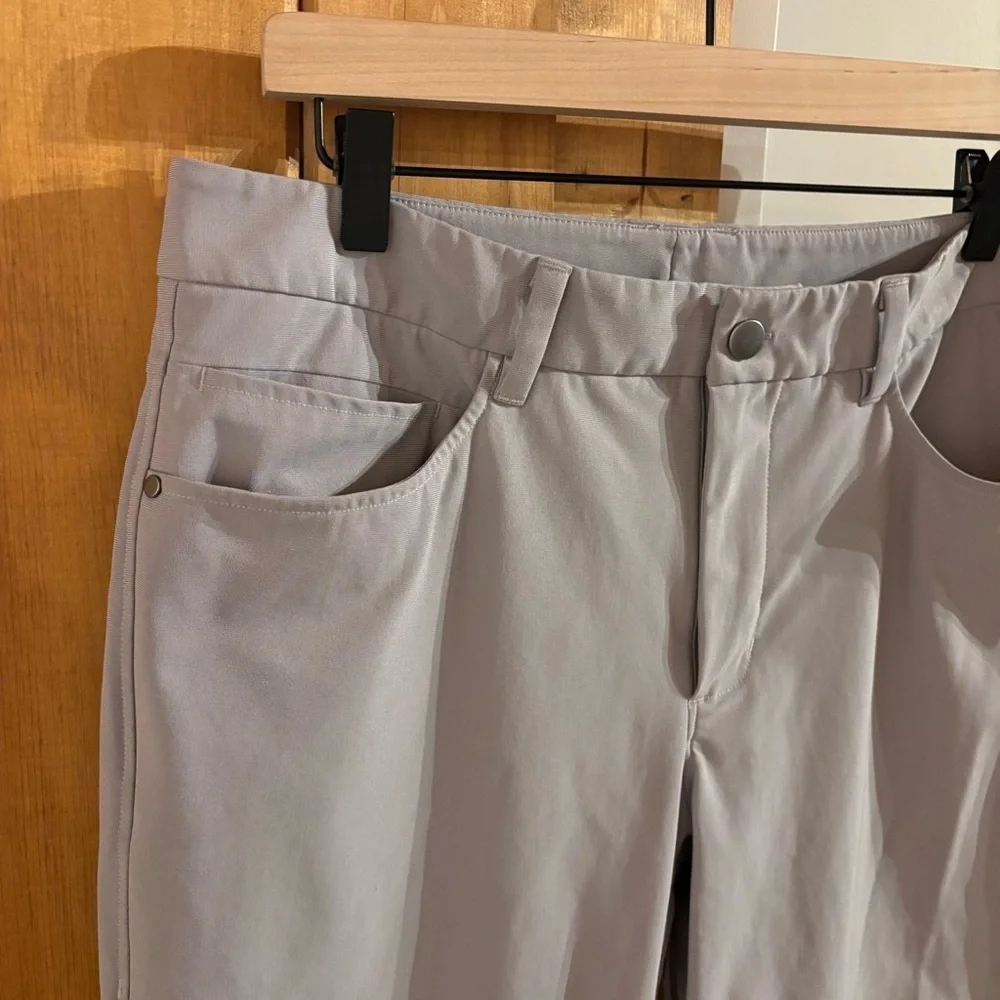 CRZ YOGA Light Gray Chinos